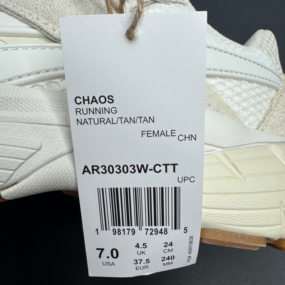 Reebok Chaos Womens Sneakers Natural Tan Suede Mesh FuelFoam AR30303W-CTT Size 7 - Picture 11 of 11